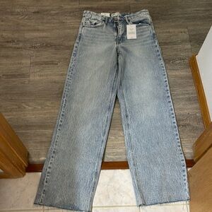 BKE Light Blue Flare & Wide Leg Jeans
